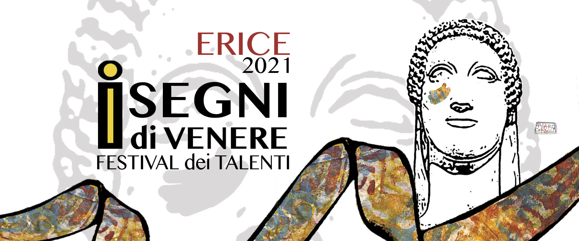 Manifesto di Angela Gallaro Goracci: Erice 2021, I segni di Venere – Festival dei talenti
